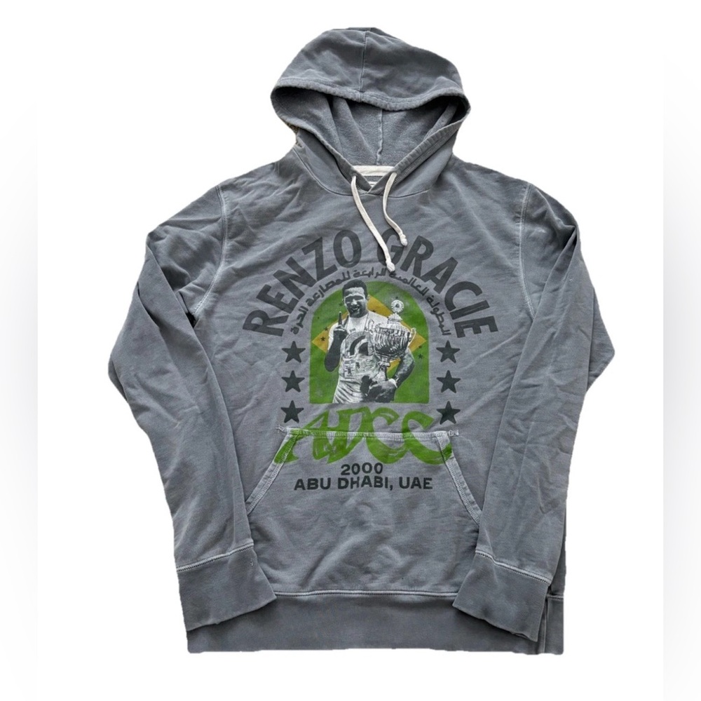 Roots of Fight Renzo Gracie ADCC 2000 BJJ Hoodie  | Size Medium Great condition